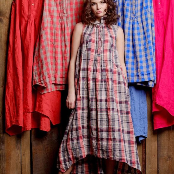Yuvita - 100% Linen Dress - Medium - Picture 1 of 12
